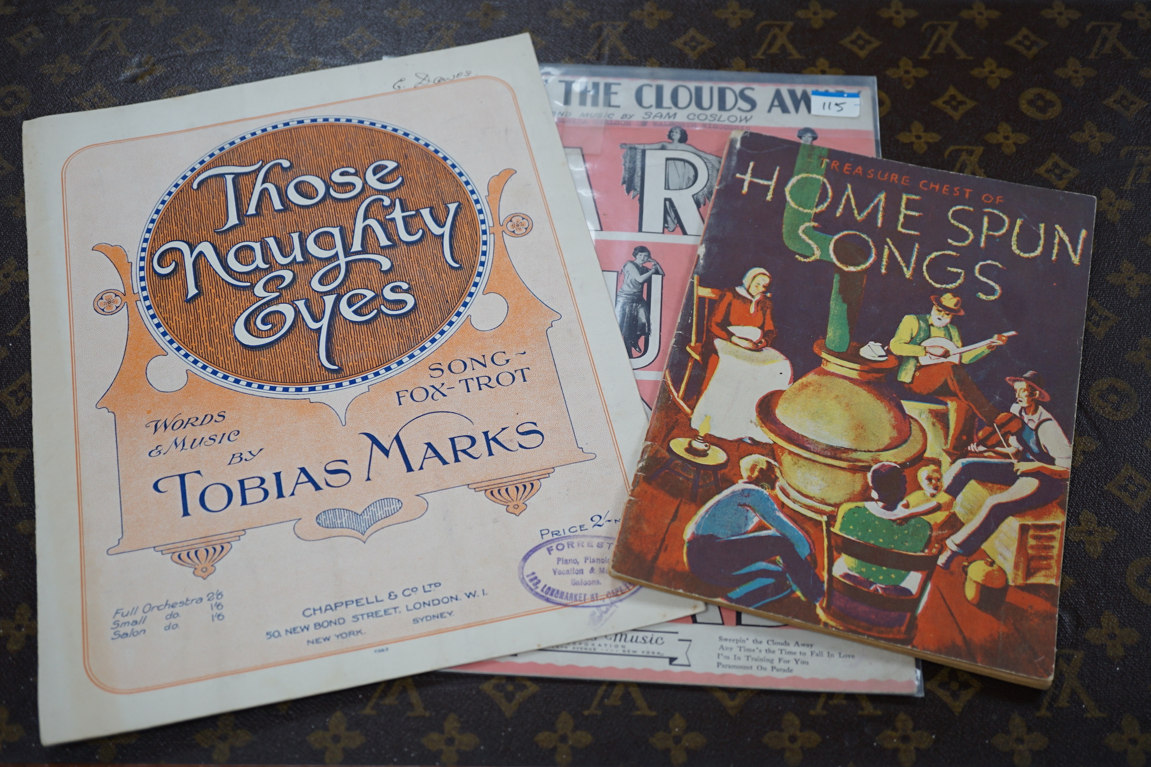 Sheet Music - Popular Songs, pictorial covers, mostly inter-war period, a few earlier (approx.100)